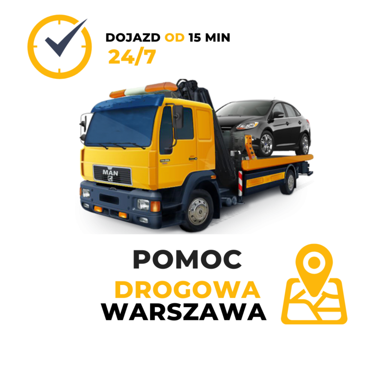 Pomoc drogowa w Warszawie